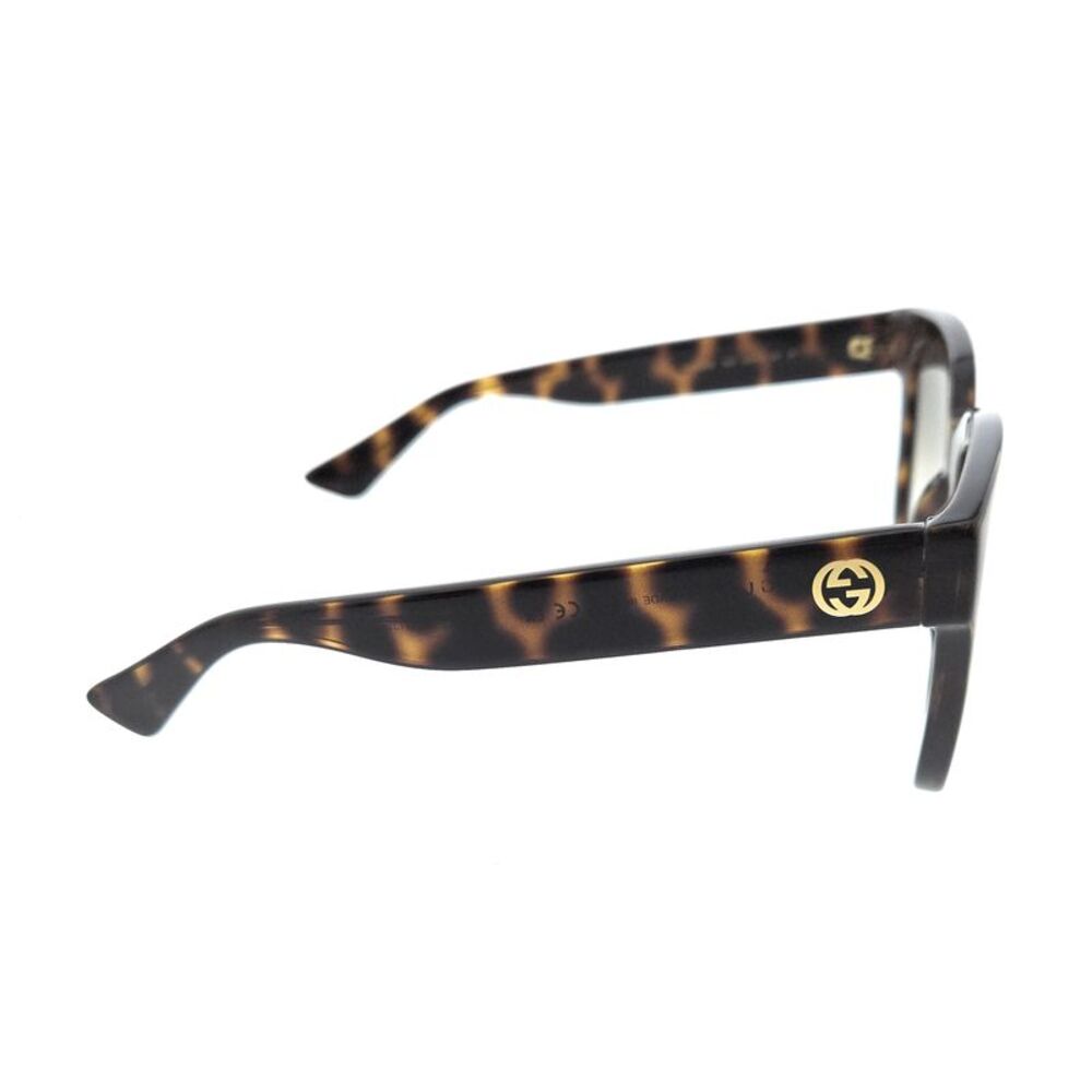 Gucci GG1338S-003 Havana Brown Square Sunglasses - Picture 3 of 4